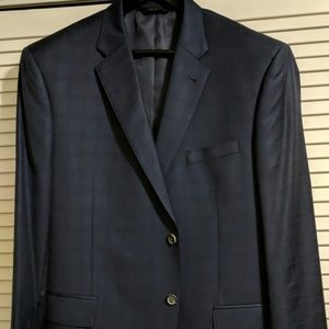 Like New Super 150s Blue Suit 46R